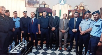 مدير نيابة غزة الثانية ومدير شرطة المحافظة يؤكدان على تعزيز التعاون الإجرائي لترسيخ  العدالة وتحقيق الأمن والاستقرار المجتمعي