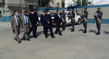 خلال زيارته لشرطة معسكر جباليا...النائب العام: نهدف من الزيارات التفقدية للمراكز الشرطية تعزيز تضافر الجهود في بسط الأمن وتحقيق العدالة وإرساء سيادة القانون