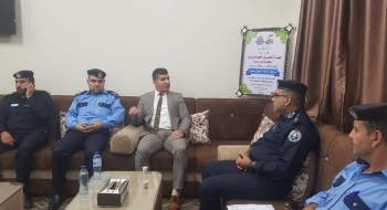 دائرة الشيكات بنيابة غزة الجزئية الثالثة تختم زيارتها لمراكز شرطة محافظة غزة