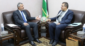النائب العام يناقش مع رئيس اتحاد المقاولين الفلسطينيين فتح قناة تواصل ساخنة لدعم وإسناد الاقتصاد الوطني
