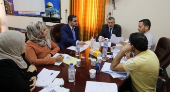 النائب العام يعقد اجتماعاً مع دائرة التخطيط وتطوير الأداء المؤسسي بالنيابة العامة