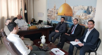 رئيس نيابة غزة الكلية يعقد اجتماعه الشهري لأعضاء النيابة