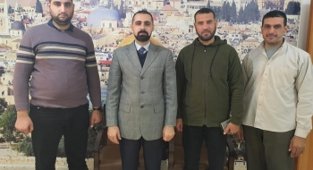 نيابة الشمال الجزئية تعقد اجتماعاً مع شرطة المحافظة لبحث سبل التعاون المشت