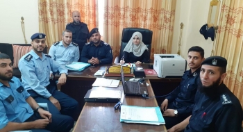 نيابة غزة الجزئية الأولى تعقد محاضرة قانونية لمأموري الضبط القضائي في شرطة التفاح والدرج