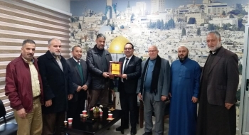 نيابة غزة الجزئية الثالثة تستقبل وفداً من الهيئة الإدارية لحركة حماس في منطقة الشاطئ
