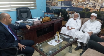 نيابة الوسطى الجزئية تستقبل وفداً من مكتب نوّاب المحافظة الوسطى لتعزيز التعاون المشترك