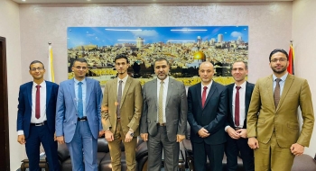 النائب العام يجتمع بمدير وأعضاء النيابة الجزئية في محافظة الوسطى
