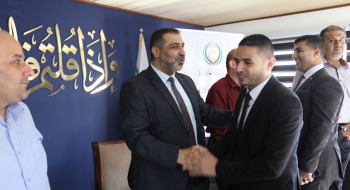 لقاء معايدة النائب العام مع أسرة النيابة العامة
