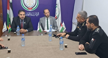 نيابة الوسطى الجزئية تستقبل مدير مركز إصلاح وتأهيل سجن دير البلح المركزي