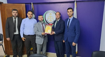 نيابة الوسطى الجزئية تكرّم وكيل نيابتها عِرفاناً بجميل جهده في نهاية فترة عمله معها