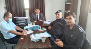 التفتيش القضائي يختتم جولاته التفتيشية على مراكز شرطة محافظة شمال غزة