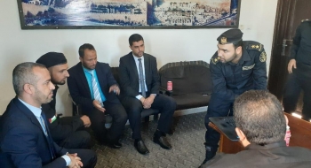 نيابة رفح الجزئية تجرى زيارة تعاونية لقيادة الشرطة البحرية في محافظة رفح