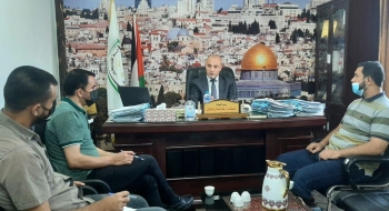 نيابة الوسطى الجزئية تجتمع بقسم الجرائم الإلكترونية في المباحث العامة