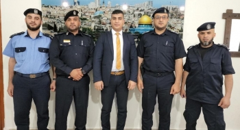  دائرة الشيكات بنيابة غزة الجزئية الثالثة تنظم زيارة لمركز شرطة التفاح والدرج