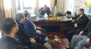 نيابة غزة الكلية تلتقي بنيابة غزة الجزئية الثالثة لاستمرار التعاون على تجويد العمل