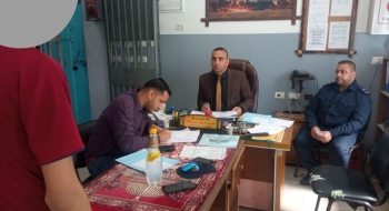 نيابة شمال غزة الجزئية تُجري مناوبة على جميع المراكز الشرطية في محافظة شمال غزة في ثاني أيام عيد الفطر السعيد