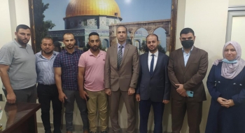 نيابة غزة الجزئية الثانية تعقد لقاءاً تعاونياً مع مكافحة المخدرات في محافظة غزة