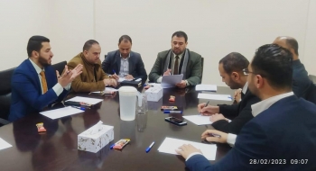 نيابة غزة الكلية تُجري زيارة لمحكمة بداية غزة