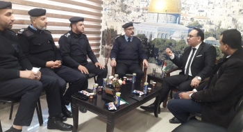 نيابة غزة الجزئية الثالثة تستقبل وفداً من إدارة شرطة المرور والحوادث