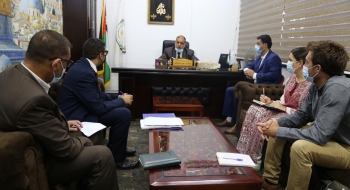 التفتيش القضائي والصليب الأحمر يؤكدان على ضمانات احترام حقوق المتهمين في كافة مراحل الدعوي الجزائية