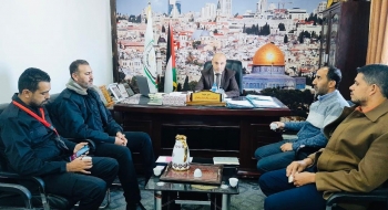 نيابة الوسطى الجزئية تستقبل وفد من الأجهزة الأمنية وهيئة التوجيه والسياسي بالمحافظة 