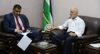 النائب العام يستقبل رئيس اللجنة القانونية في المجلس التشريعي