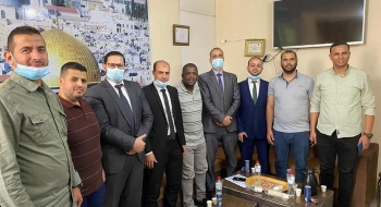 مدير  نيابة غزة  الثانية يشيد بأداء المباحث العامة في سرعة الوصول إلى الجناة و تقديمهم للعدالة