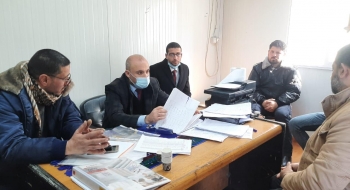 نيابة الوسطى وإدارة المباحث العامة بالمحافظة الوسطى تعقدان اجتماعاً مشتركاً لمناقشة بعض الظواهر الجُرمية