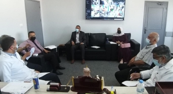 نيابة خانيونس الجزئية وإدارة مستشفى ناصر الطبي يؤكدان على تعزيز الخدمات للمواطنين تسير معاملاتهم