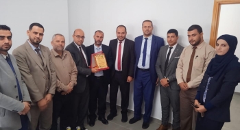 لتهنئتهم بالمنصب الجديد.. نيابة خانيونس الكلية تستقبل وفداً من الكتلة الإسلامية في نقابة المحامين بخانيونس