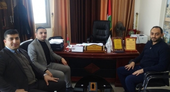 نيابة غزة الجزئية الأولى تعقد اجتماعاً مع الأدلة الجنائية وهندسة المتفجرات في محافظة غزة