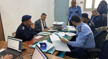 نيابة غزة الجزئية الدائرة الأولى تُجري جولة معايشة لمركز شرطة الشجاعية