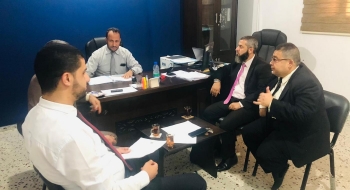 مدير نيابة رفح الجزئية المستشار رأفت عرام : مستمرون بسياسة الباب المفتوح والتي أثمرت برد المظالم وتعزيز ثقة المواطن بنفسه وأجهزة العدالة