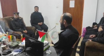نيابة رفح الكلية تستقبل مدير مركز إصلاح وتأهيل أصداء المركزي