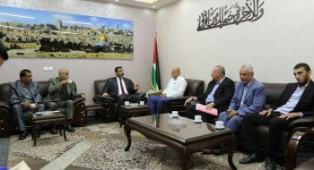 النائب العام يستقبل وفد من رؤساء البلديات، ويؤكد على التعاون لتحقيق المصلحة العامة وخدمة الجمهور