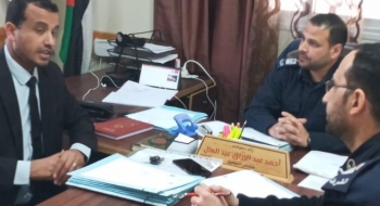 نيابة غزة الجزئية الدائرة الثالثة تُجري جولة تفتيشية على المراكز الشرطية في محافظة غزة