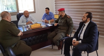 رئيس نيابة غزة الثالثة ومدير الشؤون القانونية  بالشرطة العسكرية يؤكدان على الالتزام بدقة وسلامة الإجراءات القانونية وترسيخ هيبة القضاء.