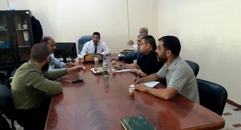نيابة رفح الكلية ومحكمة صلح رفح تناقشان سبل التعاون المشترك  لتحقيق عدالة ناجزة