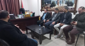 نيابة غزة الجزئية الثانية تجتمع بدائرة المباحث الطبية