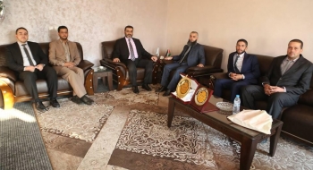 خلال اجتماعه بنيابة رفح 