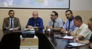 المكتب الفني يلتقي بنيابة غزة الدائرة الاولى للنهوض بجودة الأداء الفني ويشيد بسرعة انجازها لقضايا الرأي العام