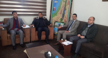 التفتيش القضائي ونيابة تنفيذ الاحكام ينفذان  جولات تفتيشية مشتركة على مراكز شرطة محافظة شمال غزة