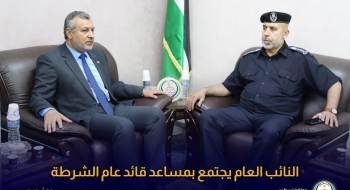 النائب العام يؤكد على التشدد مع كل من يحاول زعزعة الاستقرار الأمني في القطاع