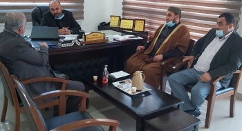  نيابة غزة الجزئية الثالثة تستقبل المستشار القانوني لبنك فلسطين 