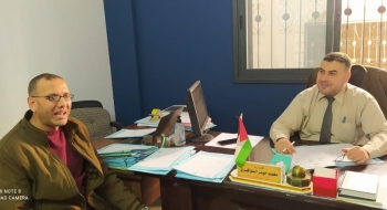  نيابة خانيونس الجزئية تلتقي بالمباحث العامة في المحافظة لبحث سبل التعاون المشترك