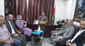  نيابة غزة الجزئية الثانية تعقد اجتماعا مع الدائرة القانونية بقسم مكافحة المخدرات بمحافظة غزة