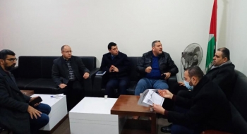 التفتيش القضائي بالنيابة العامة يعقد اجتماعاً مع مدير مؤسسة الربيع  للرعاية الاجتماعية