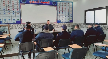  نيابة خانيونس الجزئية تنظم محاضرة حول الضوابط القانونية والإجرائية لعمل المحققين لمكتب تحقيقات حوادث الطريق بمحافظة خانيونس