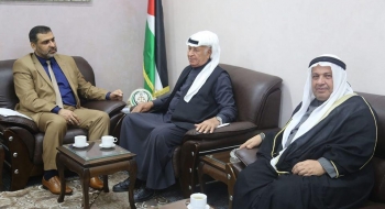 النائب العام يستقبل رئيس الهيئة العليا لشئون العشائر بالمحافظات الجنوبية