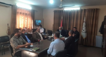 نيابة الشمال الكلية تعقد اجتماعاً مشترك مع محكمة صلح الشمال